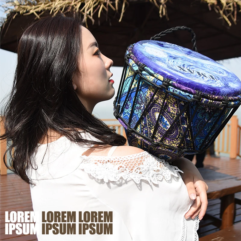 TMAX10-12寸手鼓非洲鼓幼儿园云南儿童初学成人入门免调音鼓演出