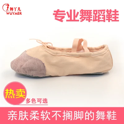 儿童成人舞蹈鞋软底女童跳舞鞋两底鞋瑜伽鞋芭蕾舞鞋猫爪鞋练功鞋