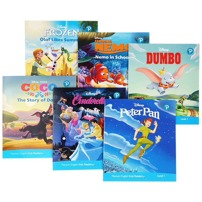 朗文培生迪士尼绘本分级阅读1级别 英文原版 Disney Kids Readers