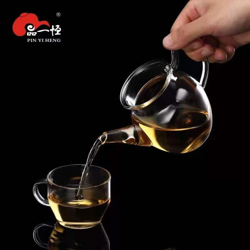 品一恒公道杯加厚玻璃耐热高档透明泡茶过滤茶海分茶器茶漏套装