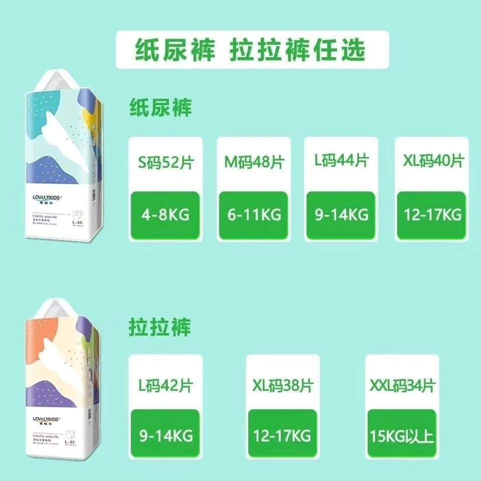 爱昵尔纸尿裤干爽透气婴儿尿不湿超薄柔软新生儿亲肤加大号瞬吸