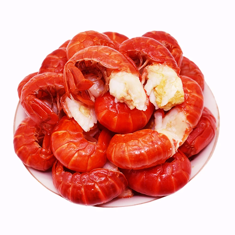 龙虾尾冷冻鲜活小龙虾尾无冰衣虾尾特级大号鲜冻商用生鲜整箱