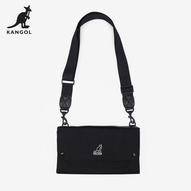 KANGOL官方正品单肩斜挎包信封包男女同款学生上课通勤便捷.
