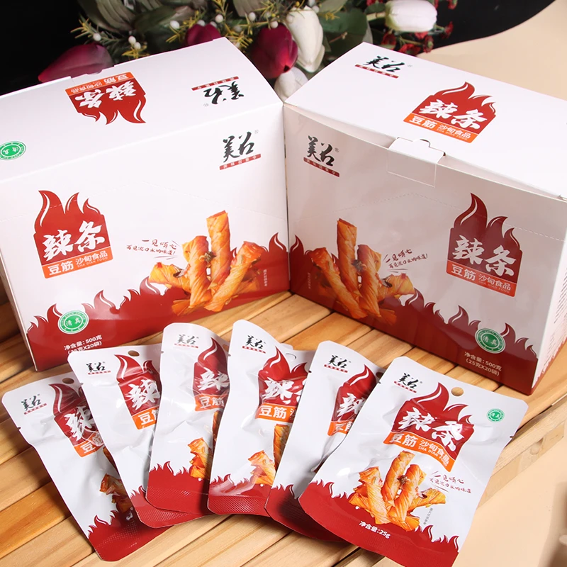 云南沙甸清真美召辣条500g/盒