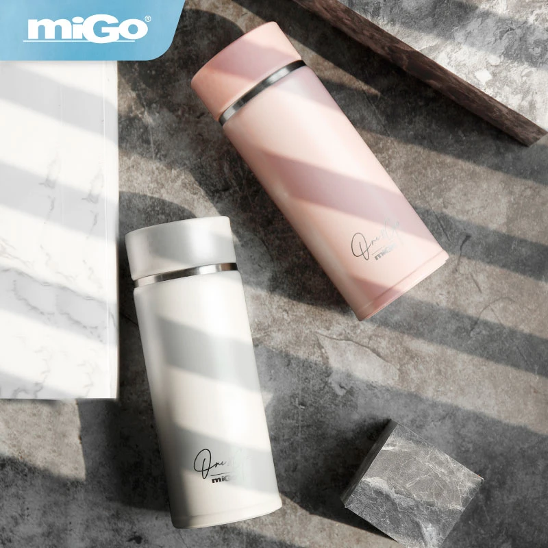 美国migo迷你保温杯女小巧316不锈钢茶水杯ins可爱mini简约便携杯