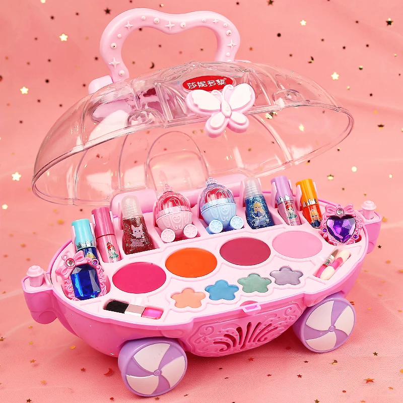 儿童过家家套装女孩化妆盒公主玩具女童小孩子玩具圣诞礼物高档
