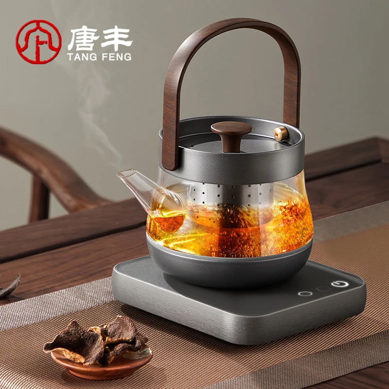 唐丰茶壶套装玻璃家用煮多功能迷你煮茶电陶炉烧水煮茶炉泡茶高端