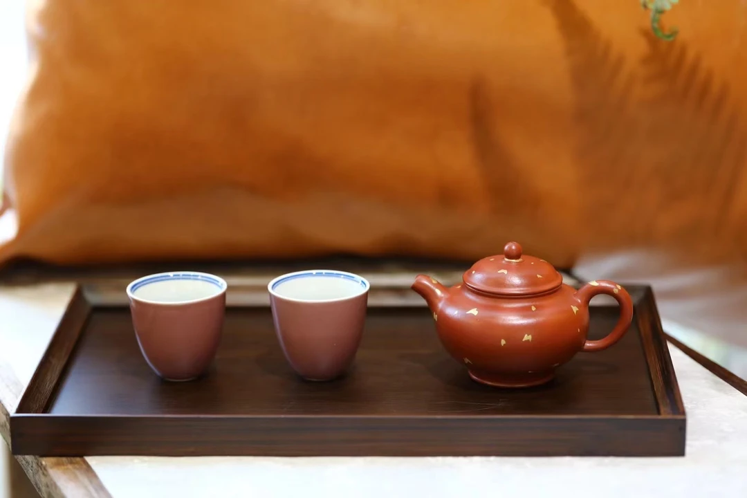 撒金掇只套组·一壶两杯·容量130cc