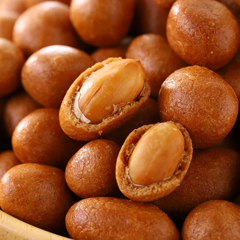 厦门特产鱼皮花生特产整箱多味花生仁怀旧儿时网红小零食批发