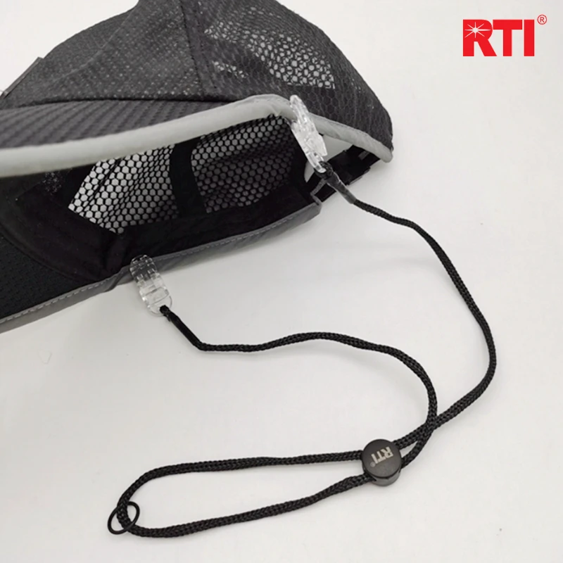 RTI防风绳帽子专用帽绳松紧带PU弹力尼龙绳可调节隐形绳钓鱼户外