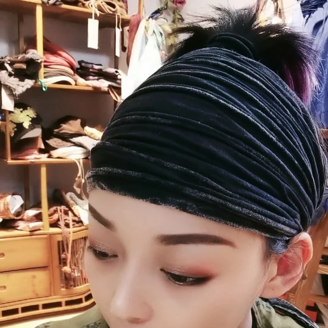 美娇娘—水洗棉发带