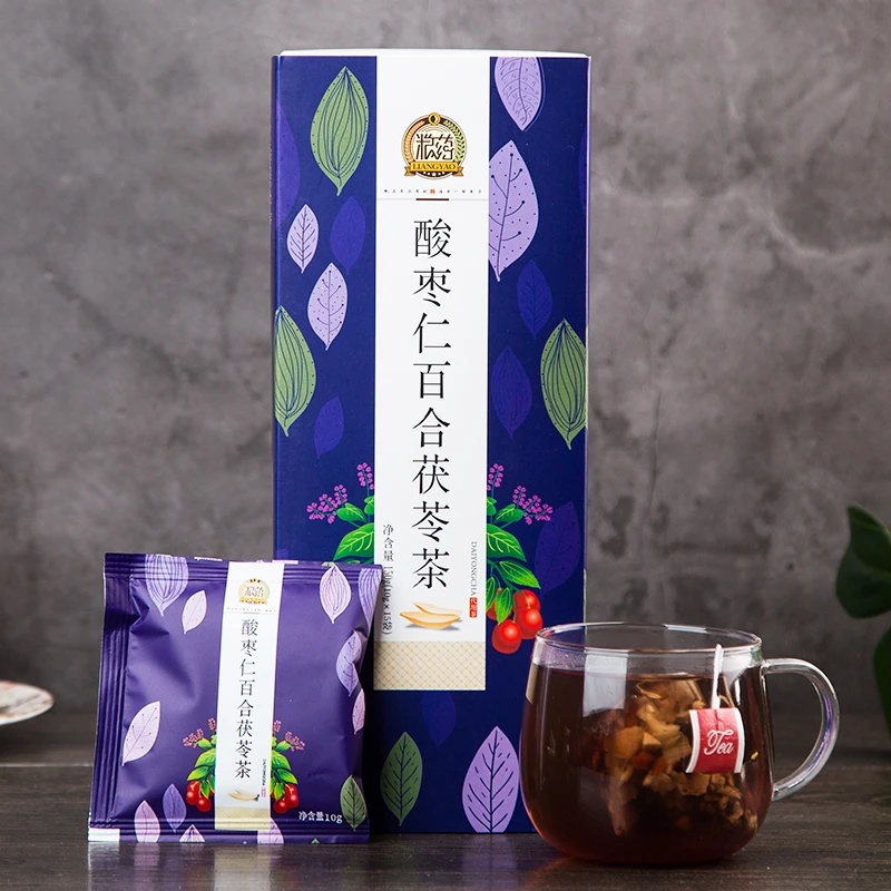 【粮药甄选】酸枣仁百合茶桑葚枸杞子桂圆茶150g/盒