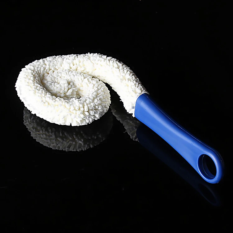 红酒玻璃杯葡萄酒杯杯刷子多功能洗醒酒器刷酒具酒瓶可弯曲清洁刷
