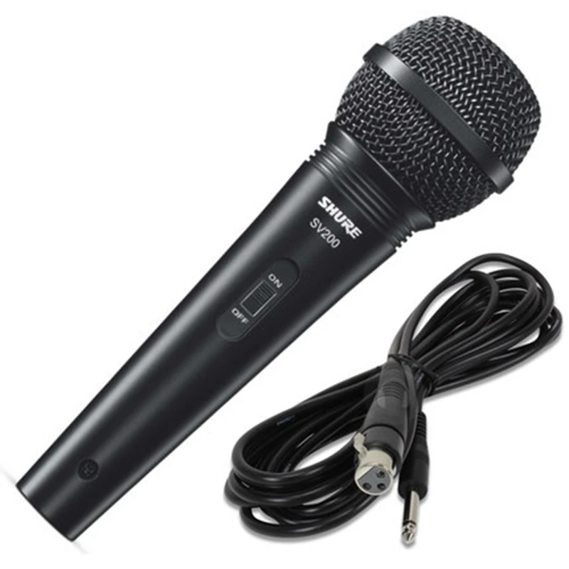 Shure/舒尔 SV200/100C话筒家用KTV唱歌直播麦克风愤怒的调音师
