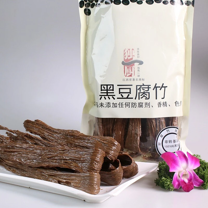独一厨腐竹南北干货手工制作火锅食材豆皮208g食用