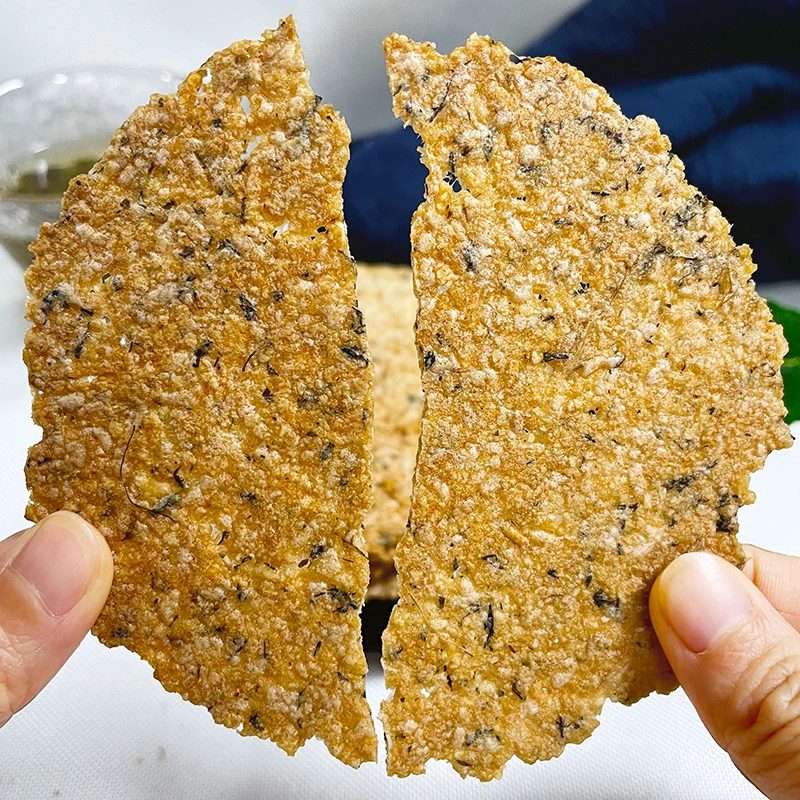 大别山非油炸梅干菜锅巴250g安徽特产美食办公室休闲零食点心小吃