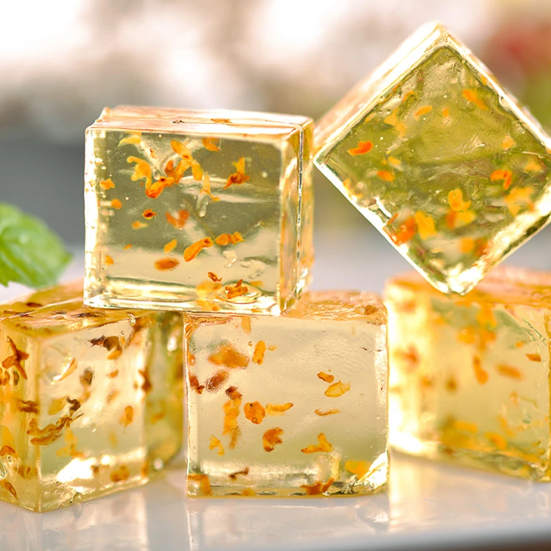 拾小桂桂花软糖广西桂林特产百香果桂花糖玫瑰水果凝胶软糖168g
