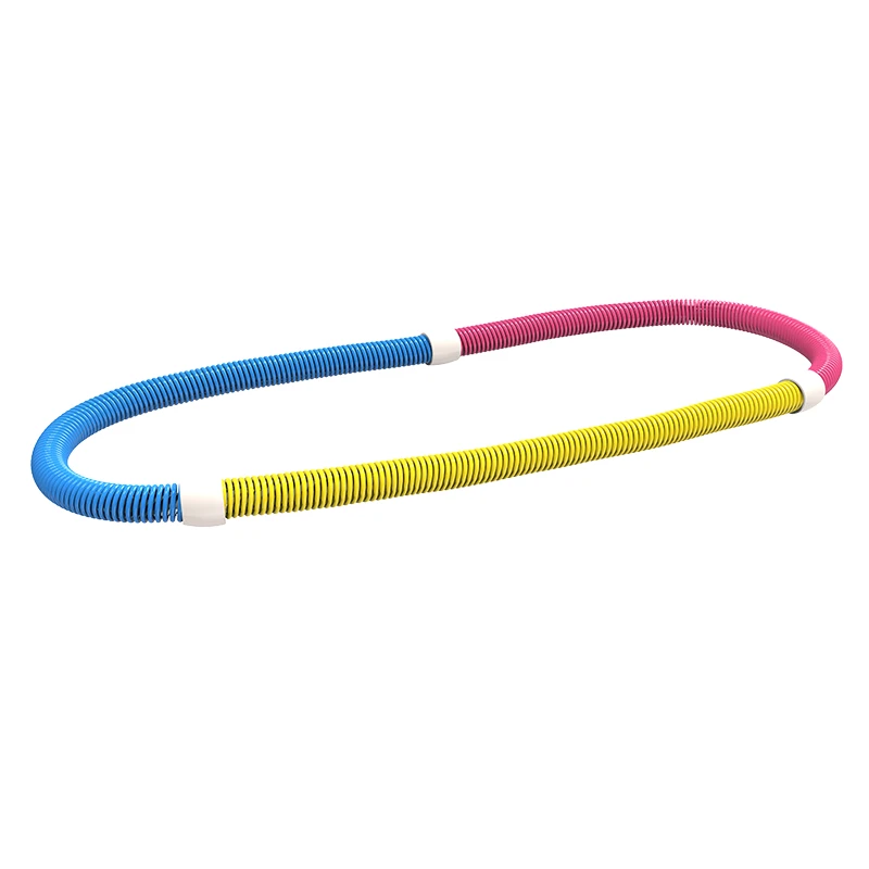 呼啦圈收腹加重减肥神器弹簧居家健身女瘦腰弹力软式管呼拉圈燃脂