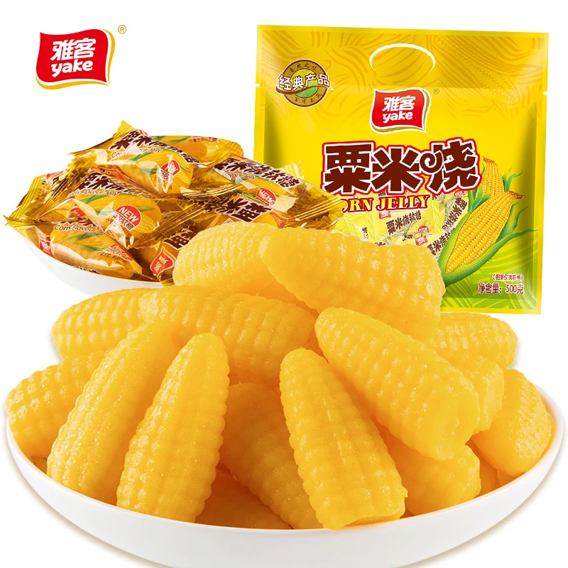 雅客粟米烧玉米软糖8090怀旧零食 解馋零食 星抖客 DR01