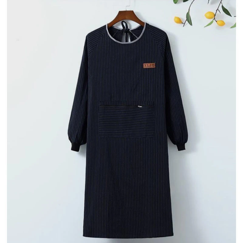 男女加肥加大罩衣羽绒服外套加厚纯棉老粗布耐磨时尚大人工作服