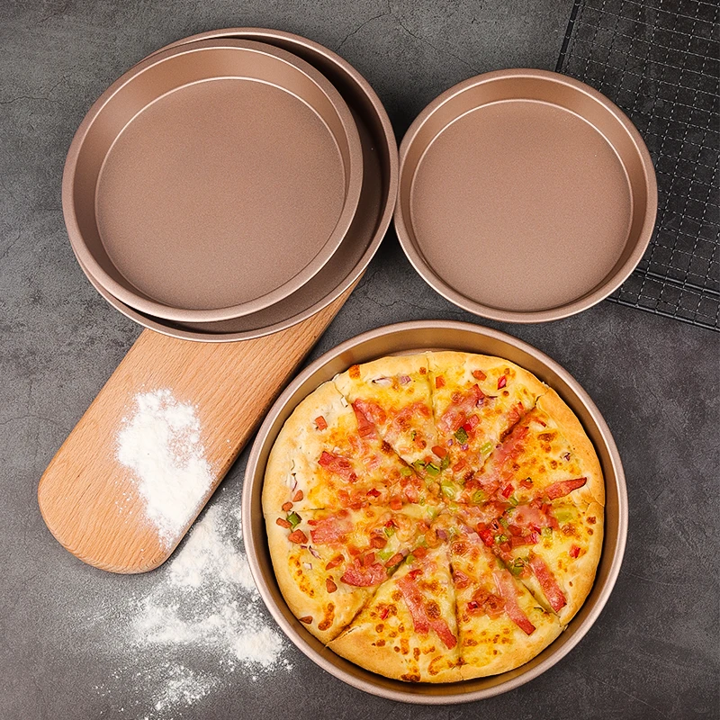 佳士比空气炸锅烤盘不粘披萨盘烘培烤箱用pizza盘6/8/910寸家用