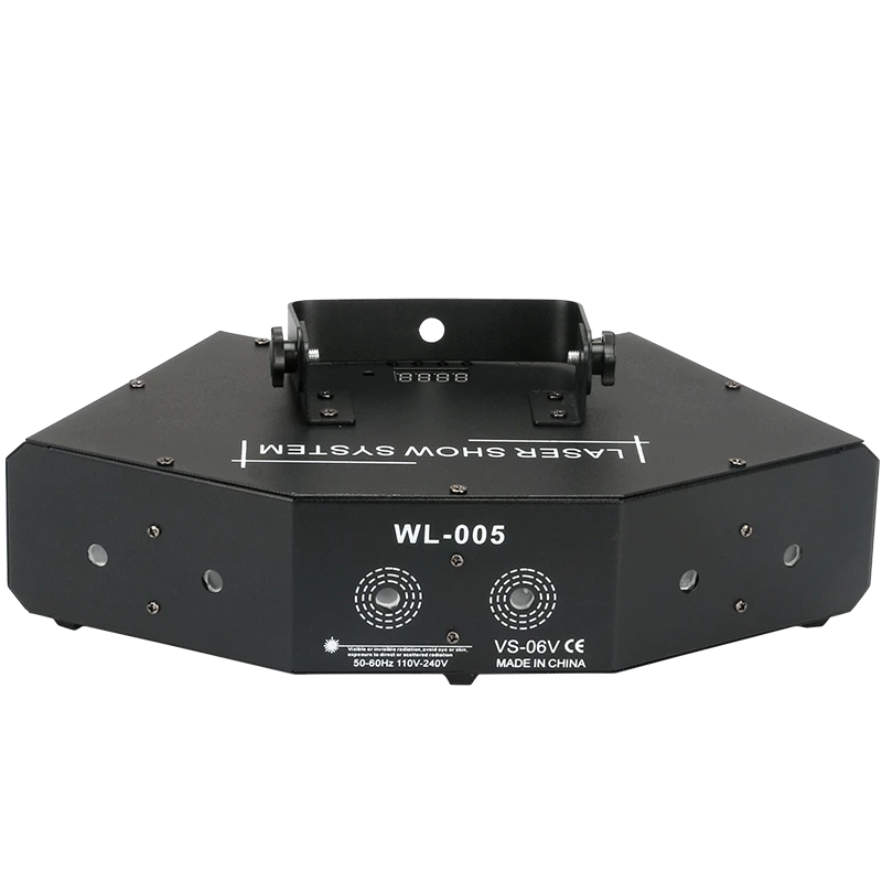 六眼扫描激光激光镭射灯效果灯舞台灯蹦迪灯光束灯氛围灯旋转灯