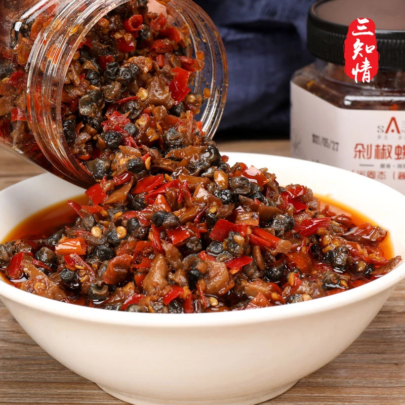 CM 三知情 剁椒螺蛳肉280克 香辣爽口