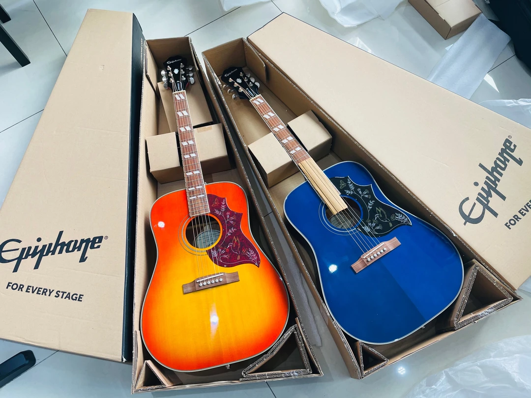 Epiphone Hummingbird蜂鸟鸽子单板电箱民谣吉他鞍山吉他优惠详询