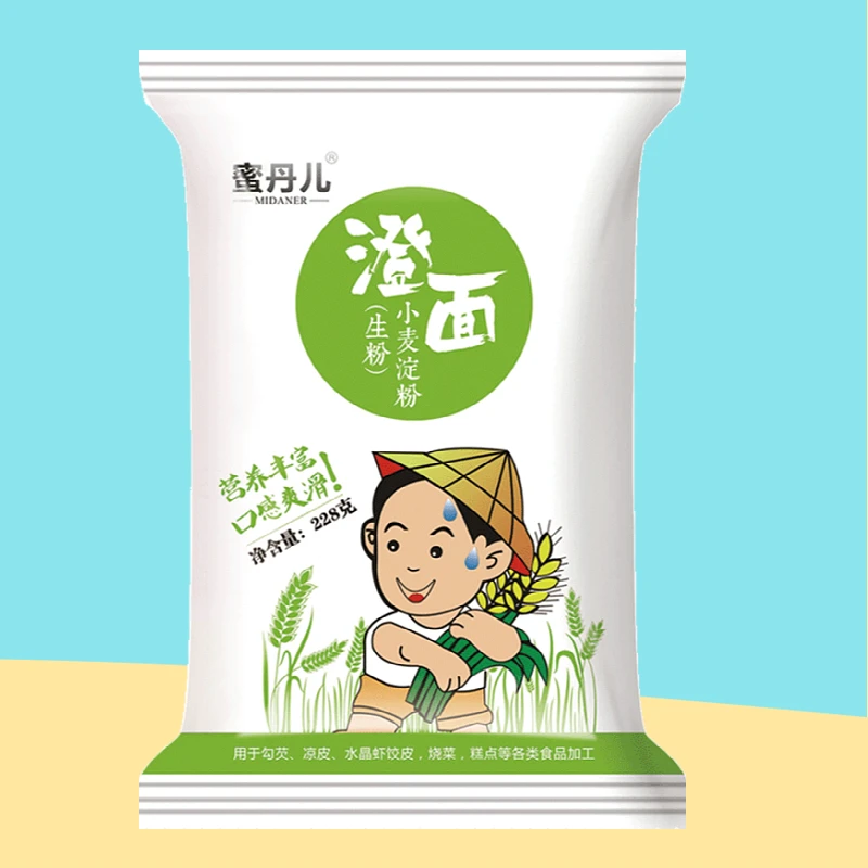 蜜丹儿澄粉澄面 家用 小麦淀粉228g/袋 肠粉专用粉冰皮月饼粉凉皮