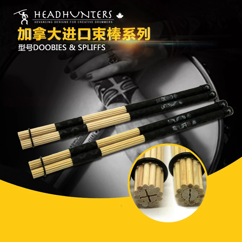 加拿大 HEADHUNTERS 猎头人木质束棒鼓棒SPLIFFS  DOOBIES
