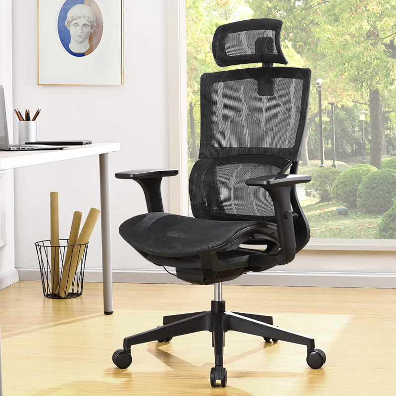 人体工学椅电脑椅办公椅家用书房老板椅升降转椅子电竞椅舒适久坐
