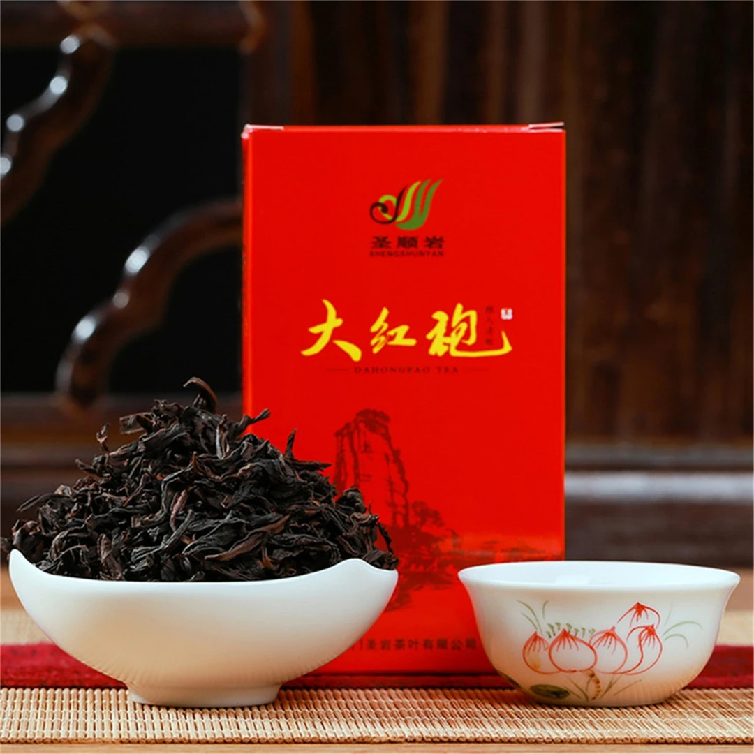 【拍1发2】武夷山大红袍官方旗舰店正宗乌龙茶浓香型茶叶盒装50g
