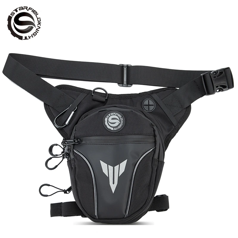 星空骑士摩托车腿包摩旅骑行装备机车腰包骑士包休闲斜挎包男女