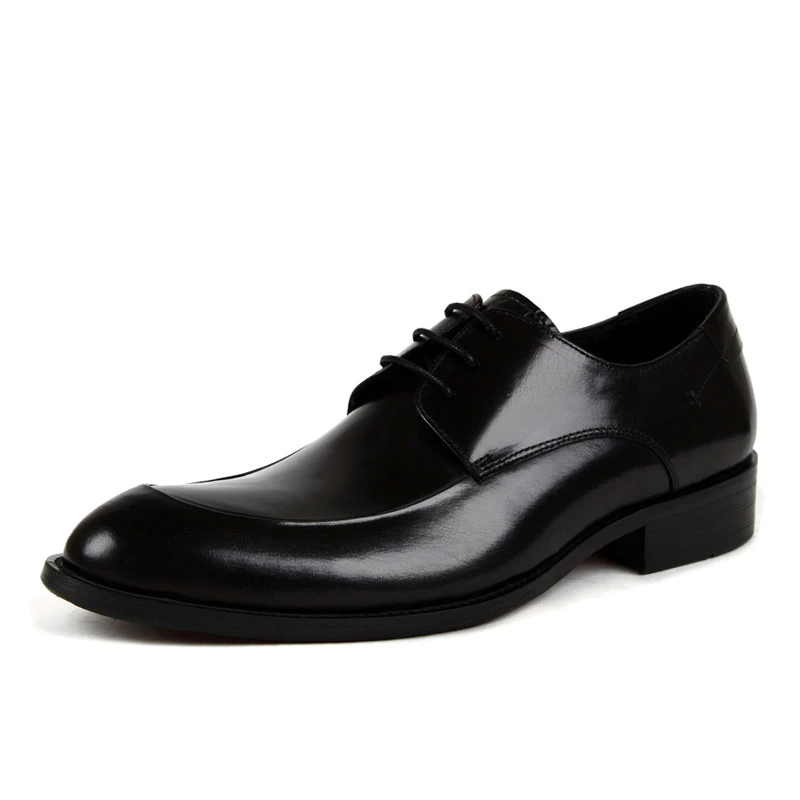 德比鞋时尚潮流皮鞋男真皮商务英伦风正装男士潮流结婚鞋新郎男鞋