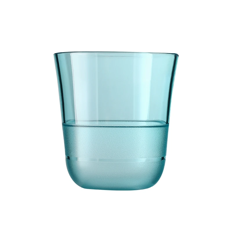 特百惠相伴晶莹小杯230ml暖心水杯茶杯酒杯小巧时尚美观颜色随机