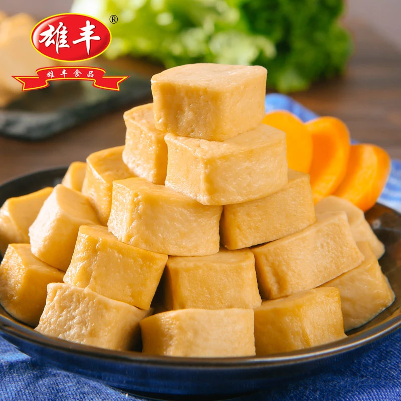 雄丰爆汁鱼豆腐500g*3包黄金烧烤火锅麻辣烫关东煮食材串串香涮锅
