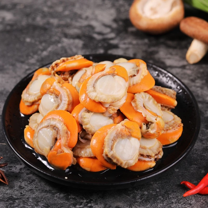 连云港发货 新鲜速冻大个扇贝肉250g/包4斤