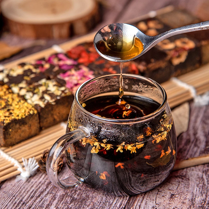 广西正宗黑糖红糖老姜玫瑰桂花枸杞茉莉花红枣土红糖独立包装一斤