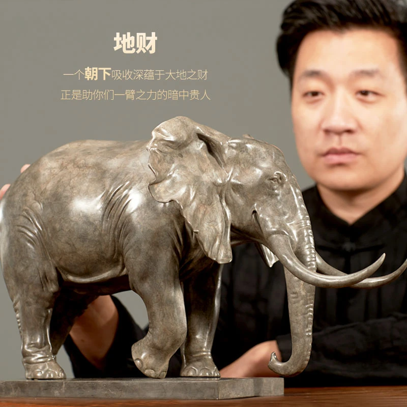观余个性大号批量生产雕刻貔貅艺术纯青铜雕塑摆件《天象—地财》