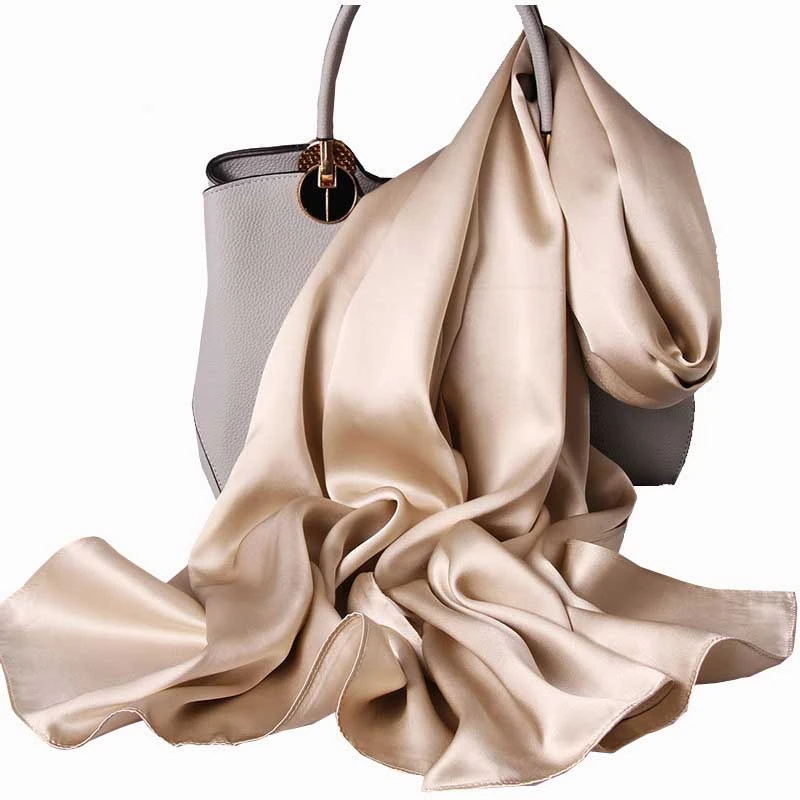 杭州丝绸丝巾妈妈款真丝围巾桑蚕丝女夏季新娘婚纱旗袍晚礼服披肩