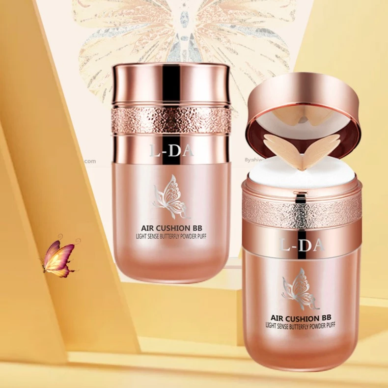 益若翼光感蝴蝶粉扑气垫BB霜