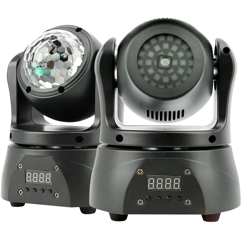 双面摇头灯效果灯摇头灯舞台灯镭射激光灯声控七彩灯ktv闪光灯