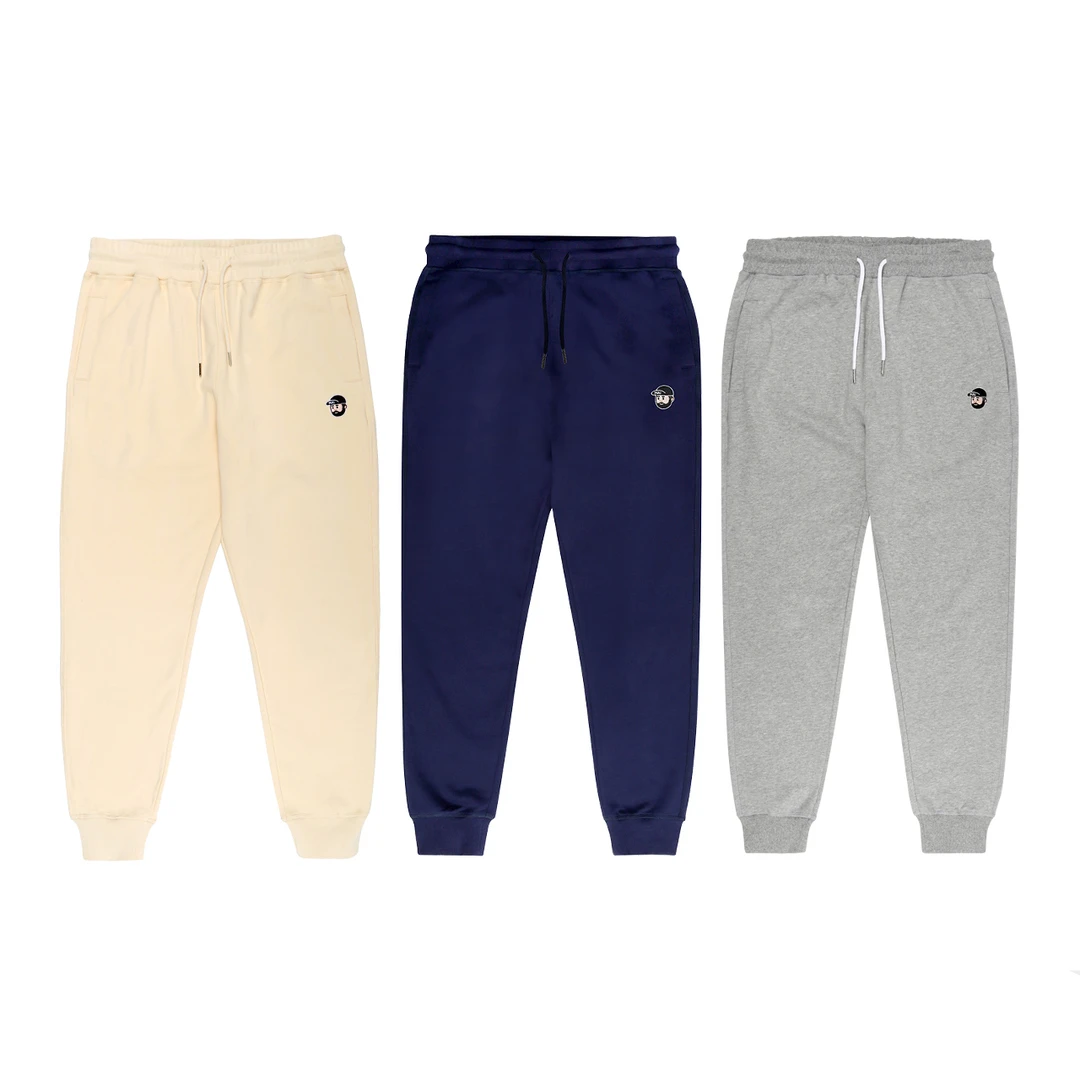 MMLABCREWMRMAILOGO秋冬运动休闲束脚长裤厚卫裤SWEATPANTS男款