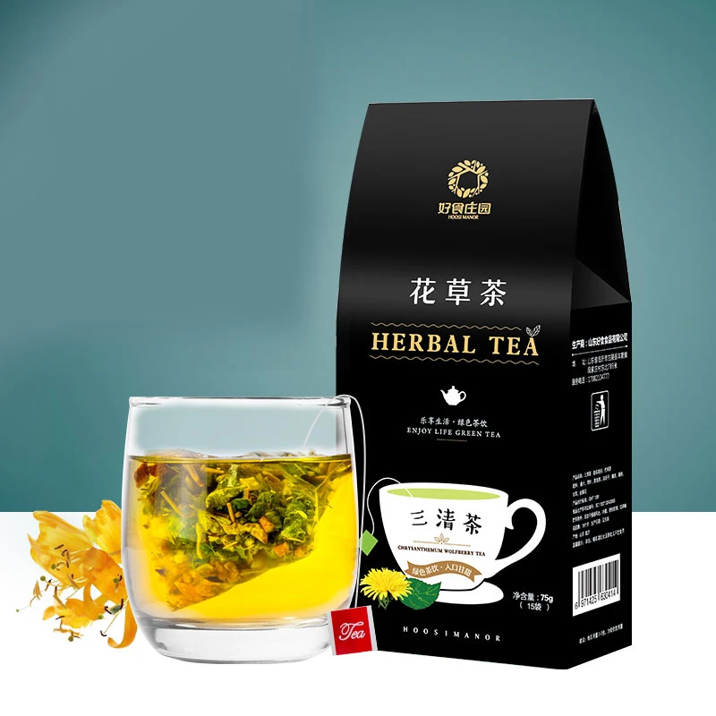 三清茶袋泡茶口干口苦非调理肠胃三角包茶代用花草茶包男女生茶