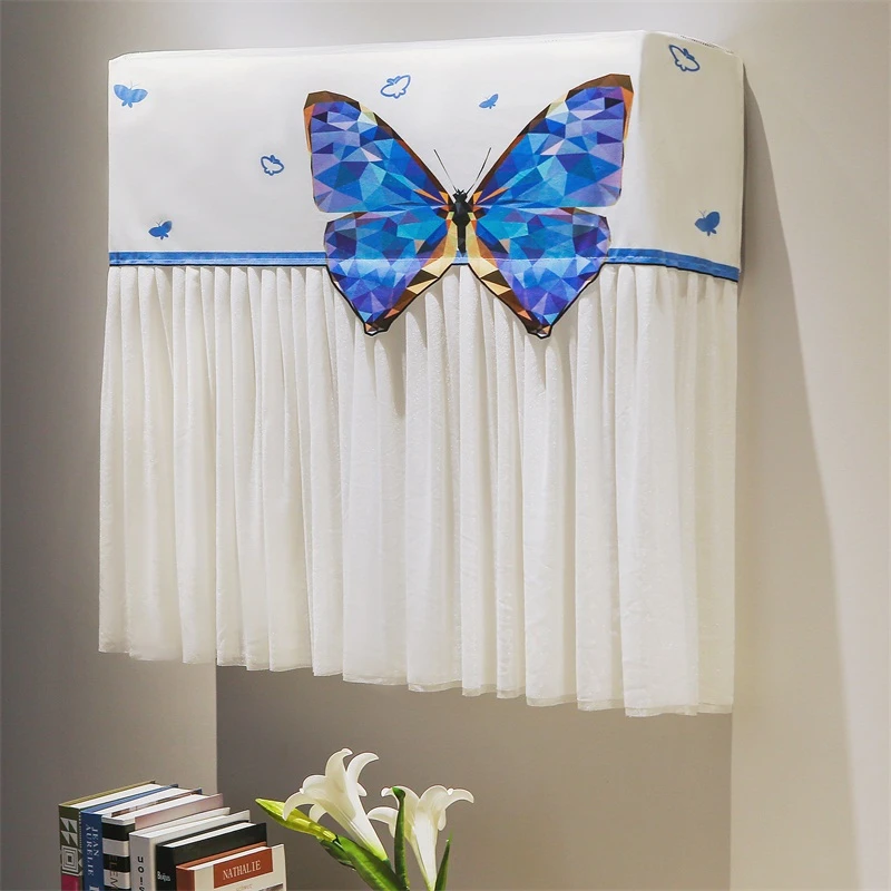 防直吹月子空调罩挂式空调防尘罩格力美的挂机套子空调不取挡风帘