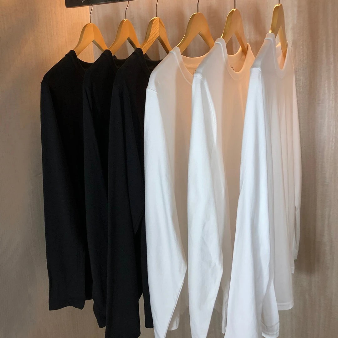 【高克重潮流】T恤高品质重磅纯棉宽松男女同款圆领小白T纯色短袖