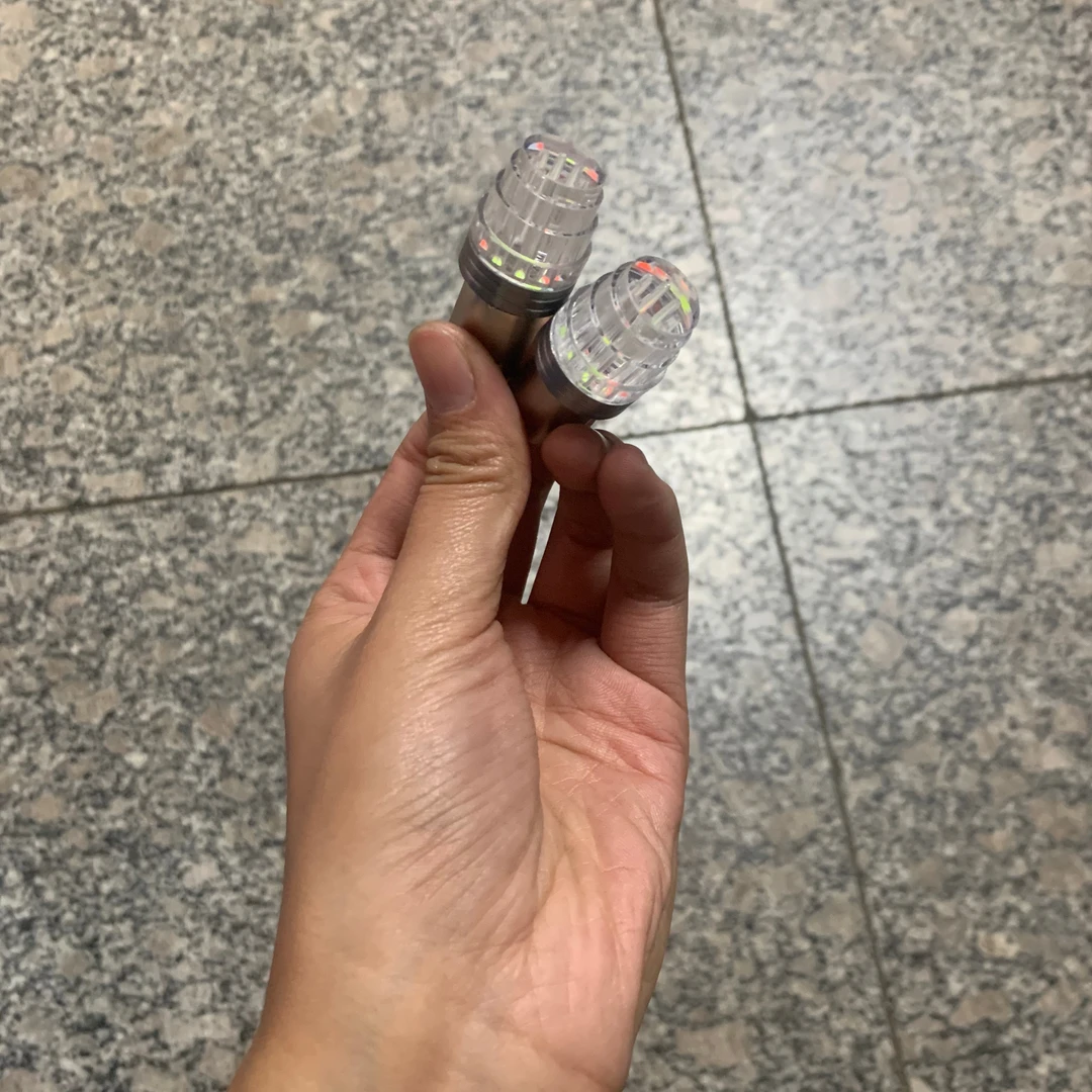 汽车七彩中灯泡 12v双尾高低脚