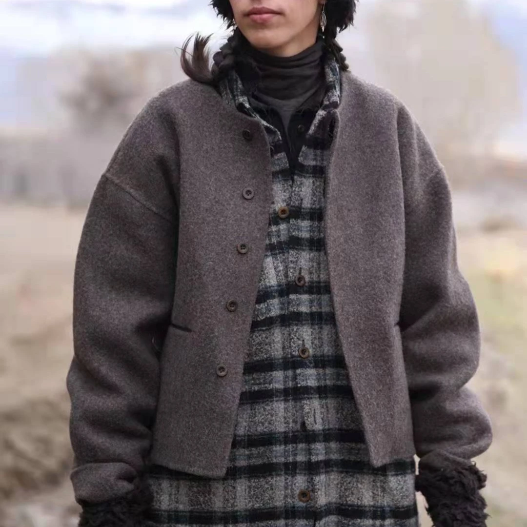 妝點家 左岸迷香 羊毛 短外套   Z21FW 8009