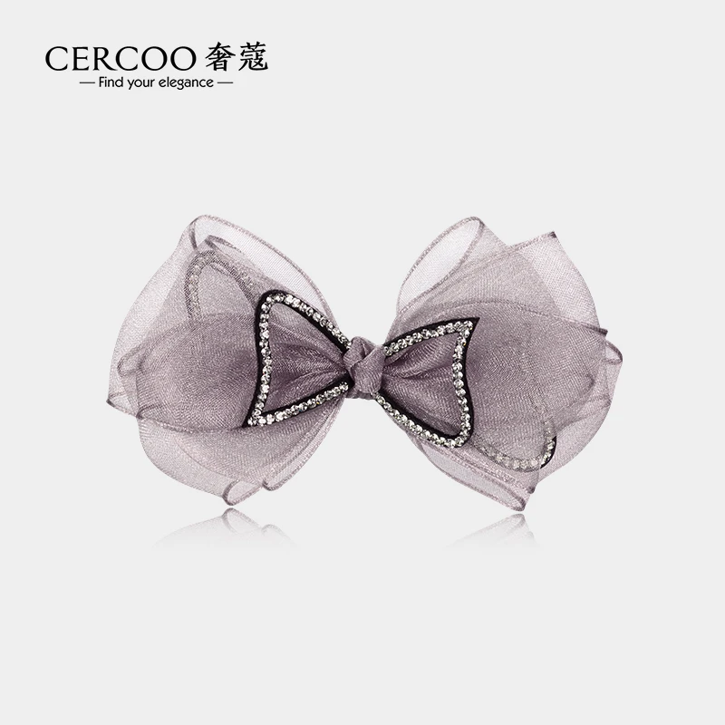 Cercoo奢蔻蝴蝶结梦境花系列发卡