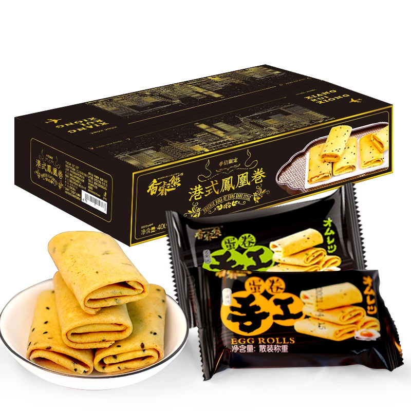 香睿熊凤凰卷/手工蛋卷25包约400g-TPHW